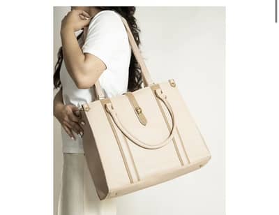 Tokyo Tote Bag Nude