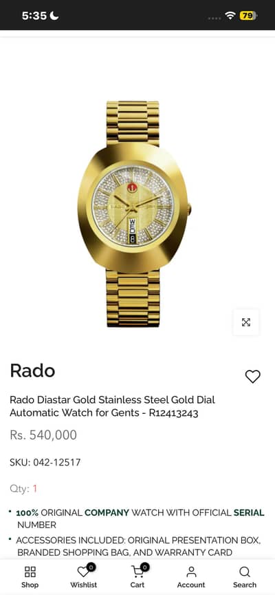 RADO diastar origional , condition 9/10