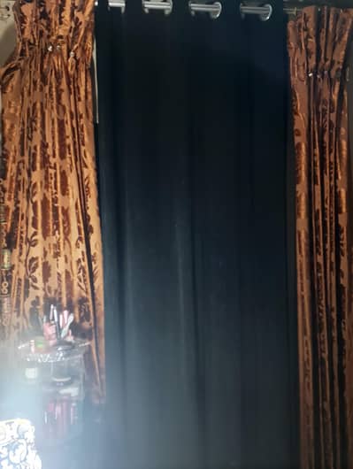 Trending black and golden curtains for sale