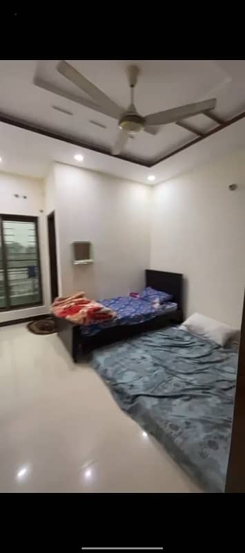 2MARLA SECOND FLOOR FLAT AVAILABLE ONLY FOR BOYS BACHOLAR NOT FOR FAMILIES IN EDEN BOULEVARD SOCIETY COLLEGE ROAD LAHORE
