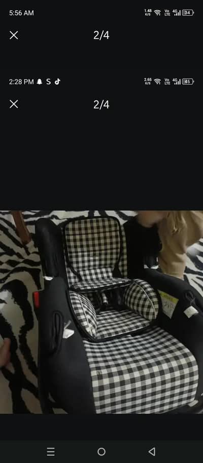 baby cot/car seat