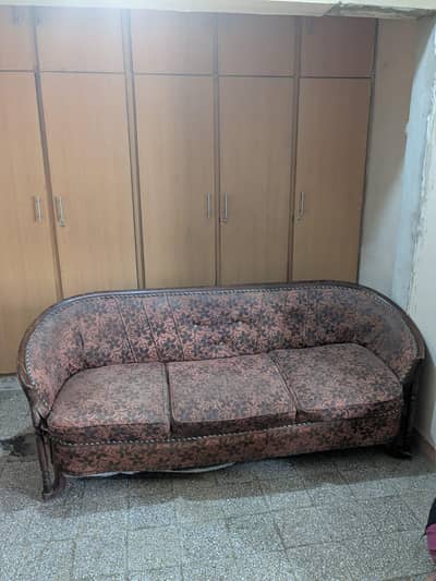 7 seater sofa set sheesham wood and glass center table