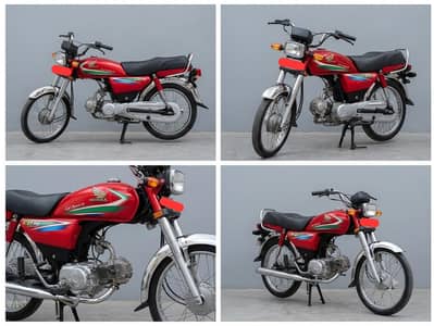 HONDA CD70 2016 RED FOR SALE