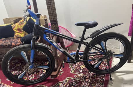 Hardly used new bicycle