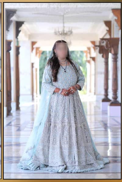bridal walima dress