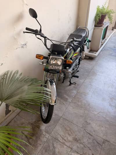 Honda CD 70, 1st owner less mileage excellent condition for sale