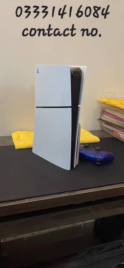 PS5 SLIM DISC EDITION (GTA 6 READY) games n box avlb (03331416084)