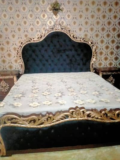 king size bed sale in Johar town Lahore