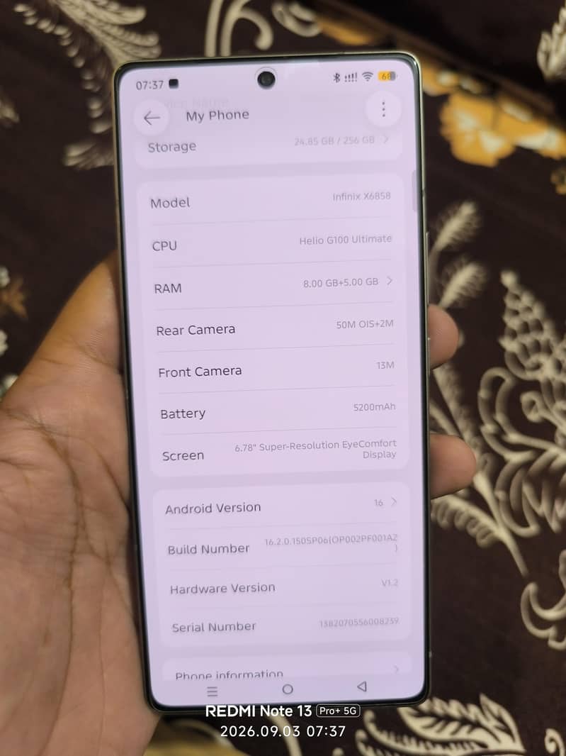 Infinix Note 50 3