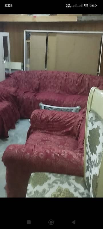 MadinaTown furnished apartment ground flour 2 bed rooms for rent 03018660465