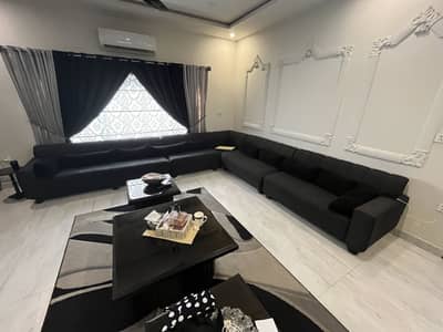 Modern Large L-Shape Sofa Set (With Corner Table Included)