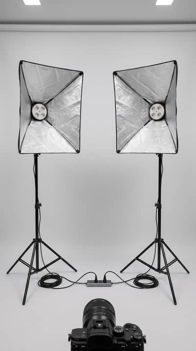 light stands for studio full set up
