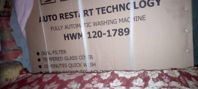 Haier fully automatic machine auto restart technology