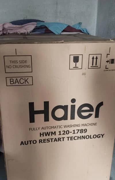 Haier fully automatic machine auto restart technology