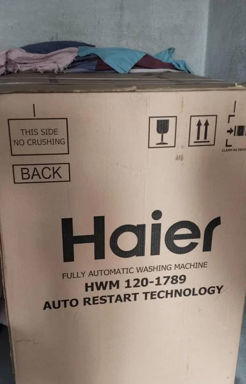 Haier fully automatic machine auto restart technology 0