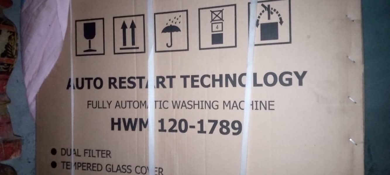 Haier fully automatic machine auto restart technology 3