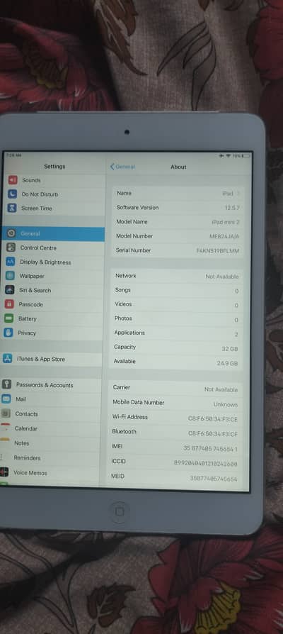 iPad mini 2 fresh ha