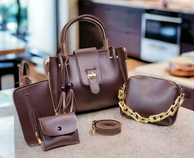 women handbag 4 pieces set