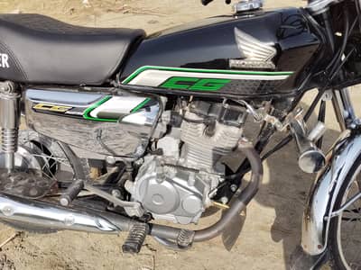 Cg 125 self start 23 model