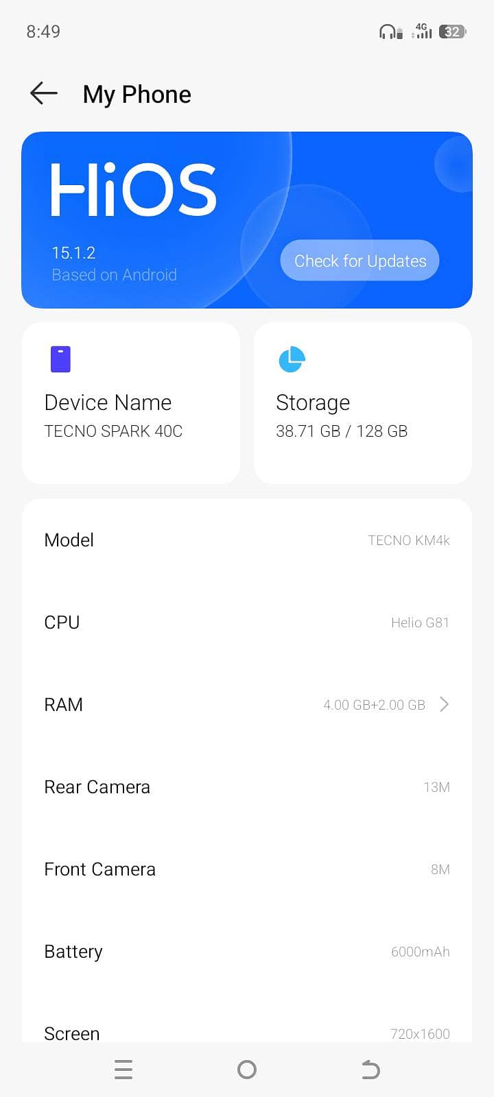 Tecno Other Model 1