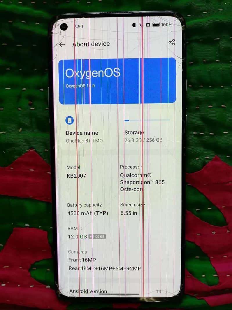 One Plus 8T 5