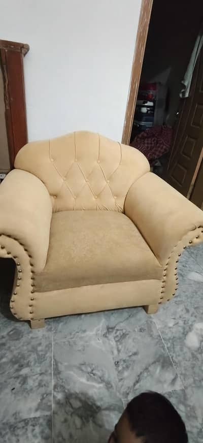 , three seater sofa new condition fresh look