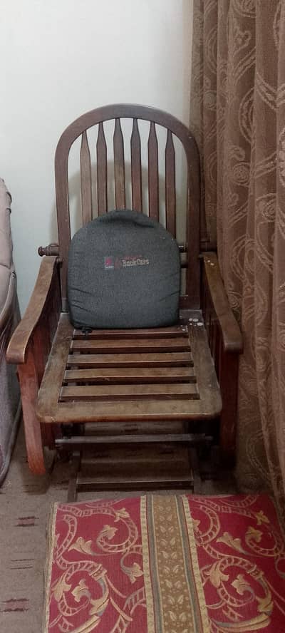 used rocking chair pure sheesham wood excellent condition