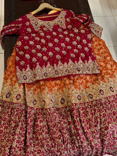 Heavy bridal dress