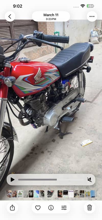 Cg125 2023 model
