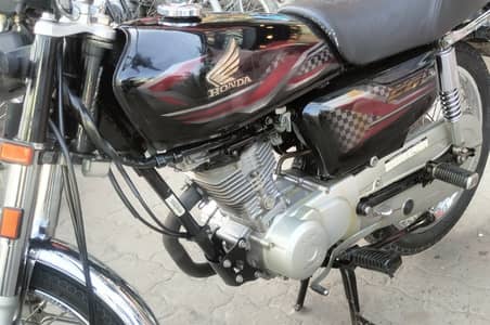 Honda CG 125 Black | Total Genuine | Engine Packed | Urgent Sale