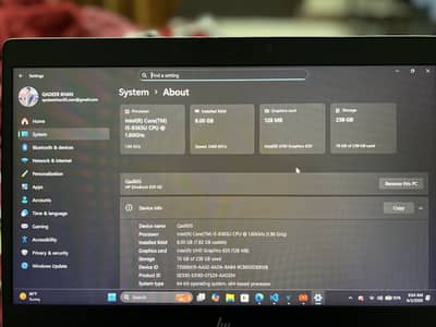 Hp laptop (Elite book )