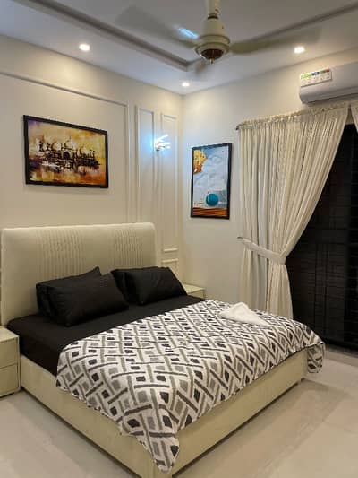 5 MARLA ULTRA MODERN HOUSE FULLY FURNISHED FOR RENT IN DHA