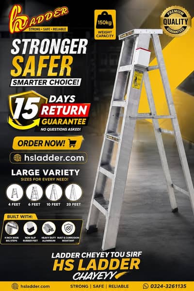 Almunium A Type Ladder
