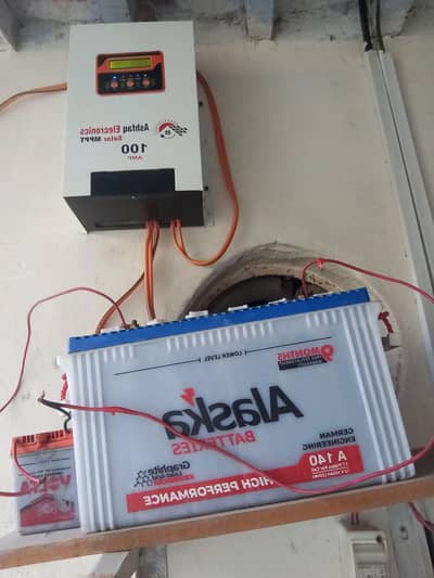 Solar Inverter / Converter with Battery | MPPT | Used/New