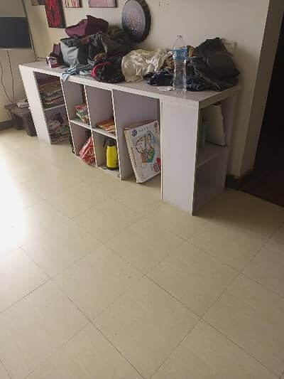 Book rack and computer table