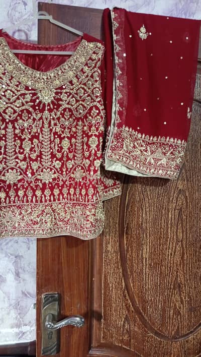 Heavy bridal lehnga