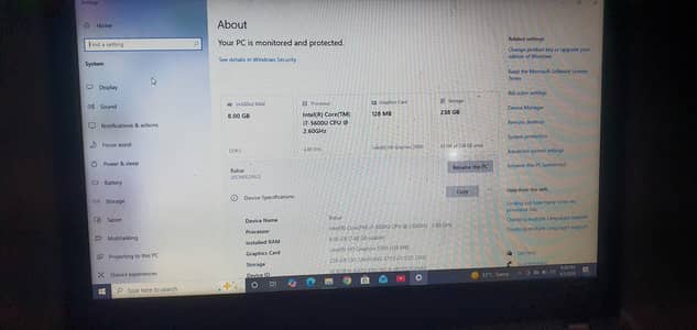Lenovo i7 laptop for sale