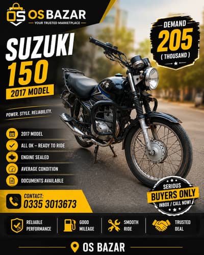 Suzuki GS 150 2017
