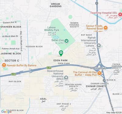 Ideally Located Residential Plot Of 5 Kanal Is Available For Sale In Eden Park