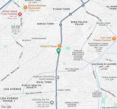 Residential Plot For Sale Situated In Raiwind Road