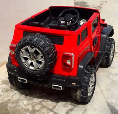 2 seater electric jeep