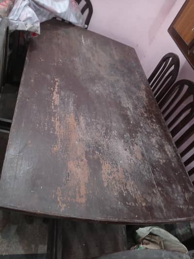 Wooden Dining Table 8 Chairs