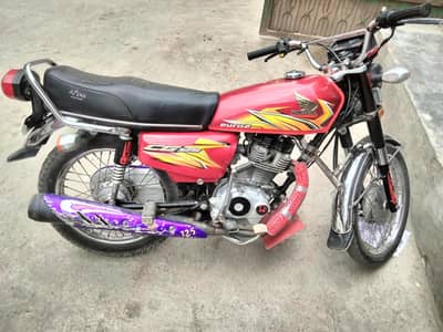 Honda Cg 125 Red