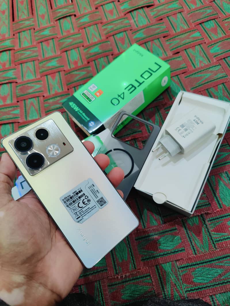 Infinix Note 40 with Box 1