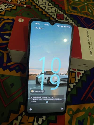 REDMI 3A with box charge