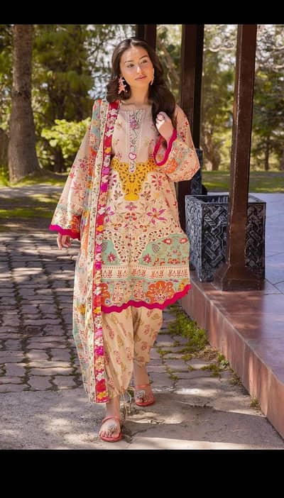 Gul Ahmed 3pc Beautiful Designs