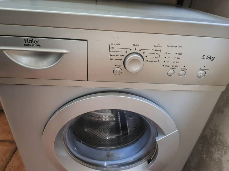 Haier auto front load 0