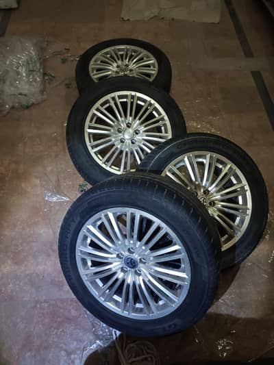 17 inch Rim with tyre, all OK