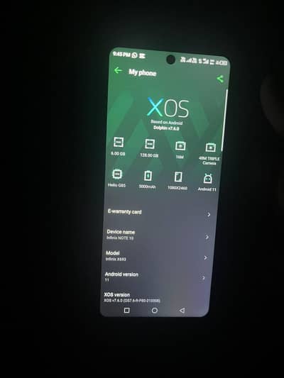 Infinix Note 10