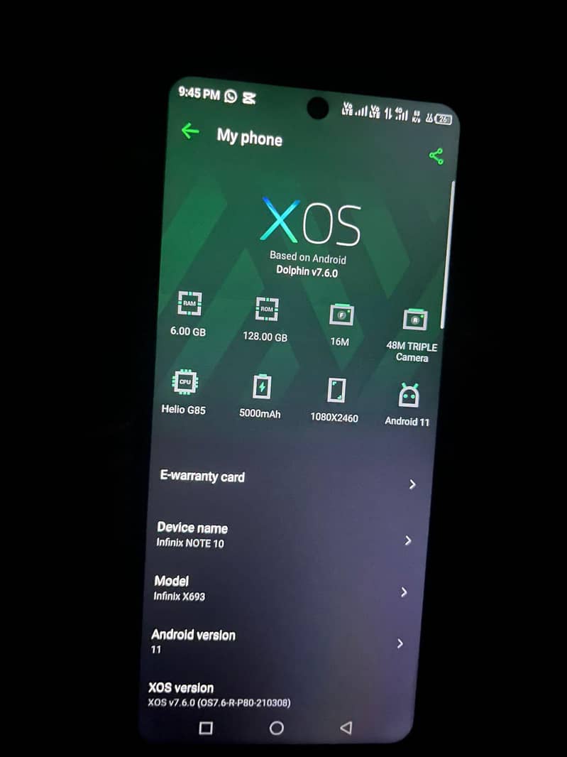 Infinix Note 10 2